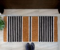 XL Porter Nautical Striped Doormat - 120x60cm